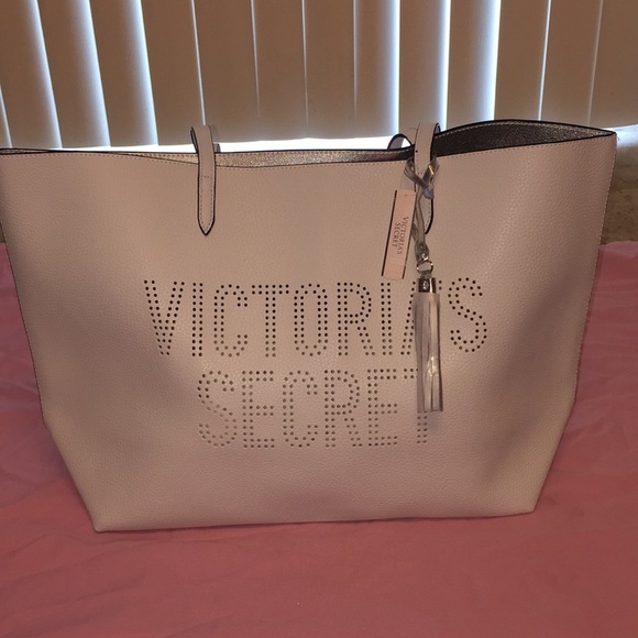 Victoria's Secret Handbags - Victoria’s Secret White Tote Bag